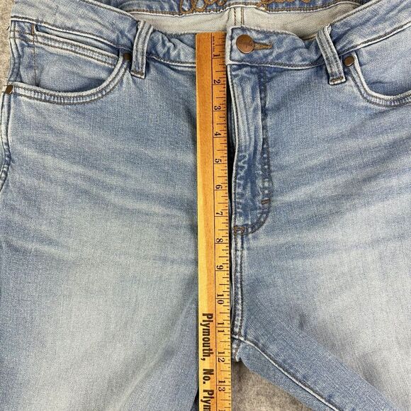 Wrangler Retro Flare Jeans Womens 32 Long High Rise Western Boho Stretch Denim - Picture 13 of 16